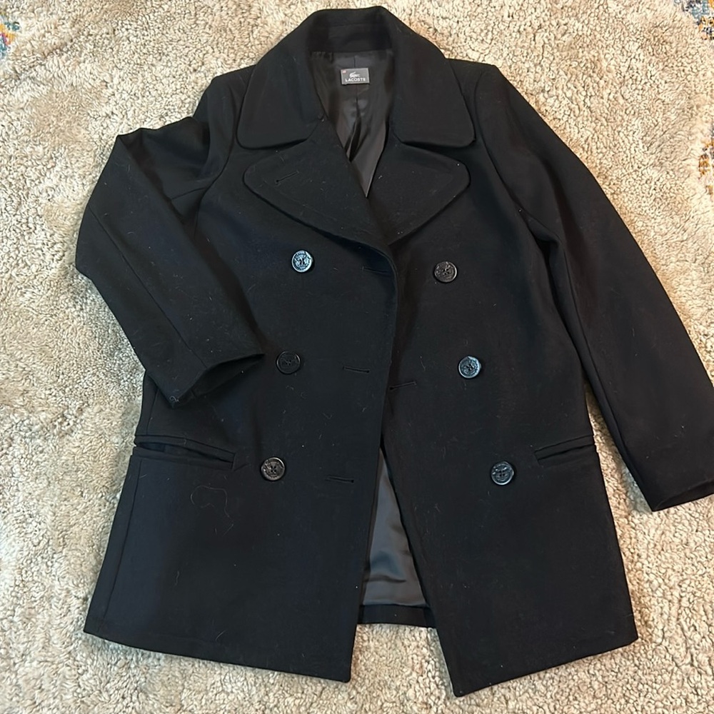 Lacoste Wool Coat
